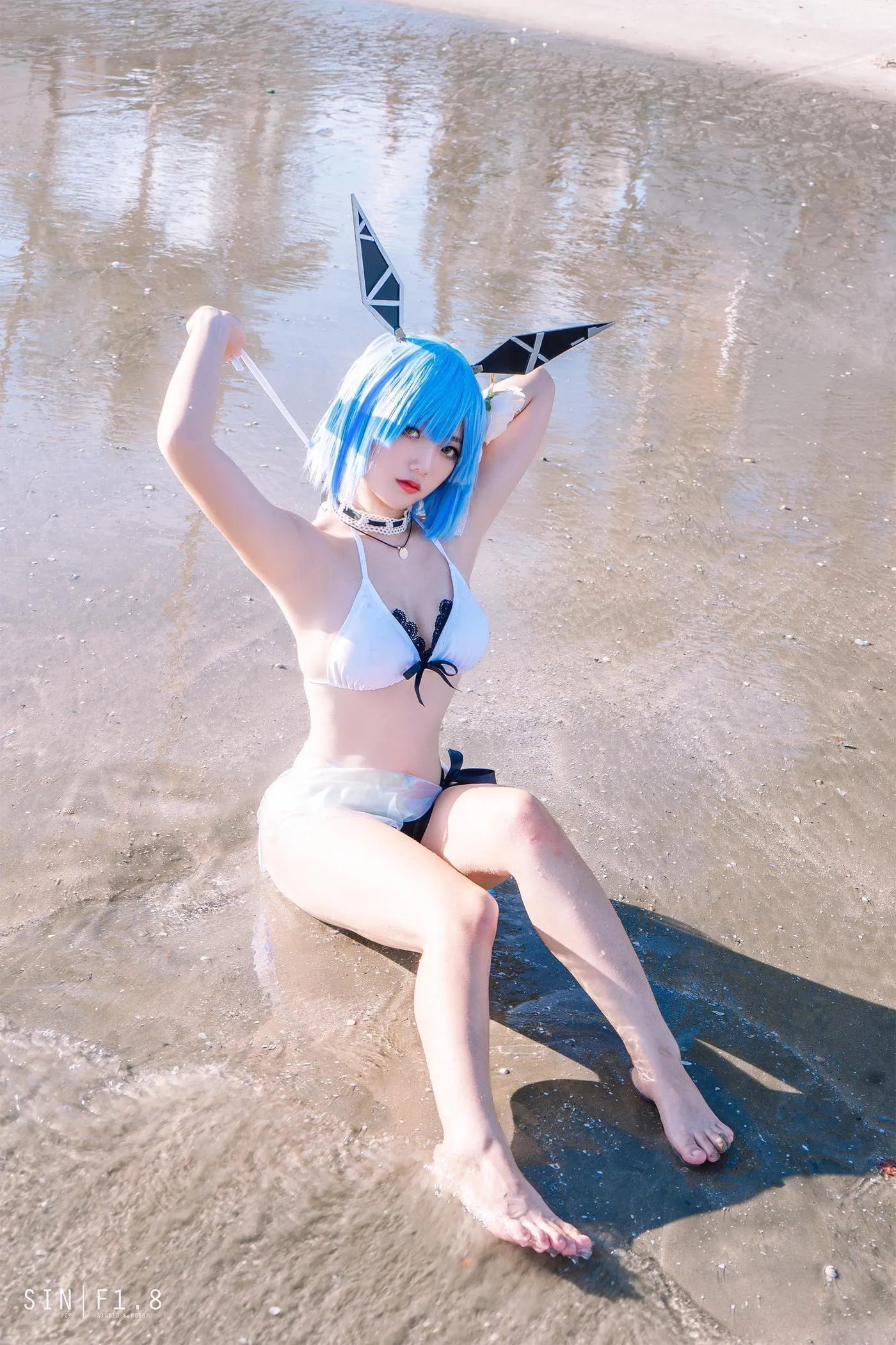 Messie Huang – NO.11 Gascogne swimsuit [20P]插图